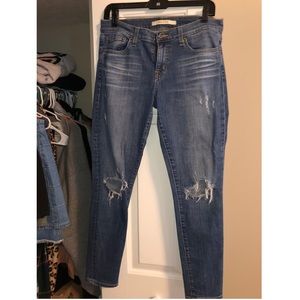 Big Star Skinny Ripped Jeans